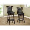 Monarch Specialties Barstool, 2Pcs, 43"H, Swivel, Espresso Bar Height I 1287